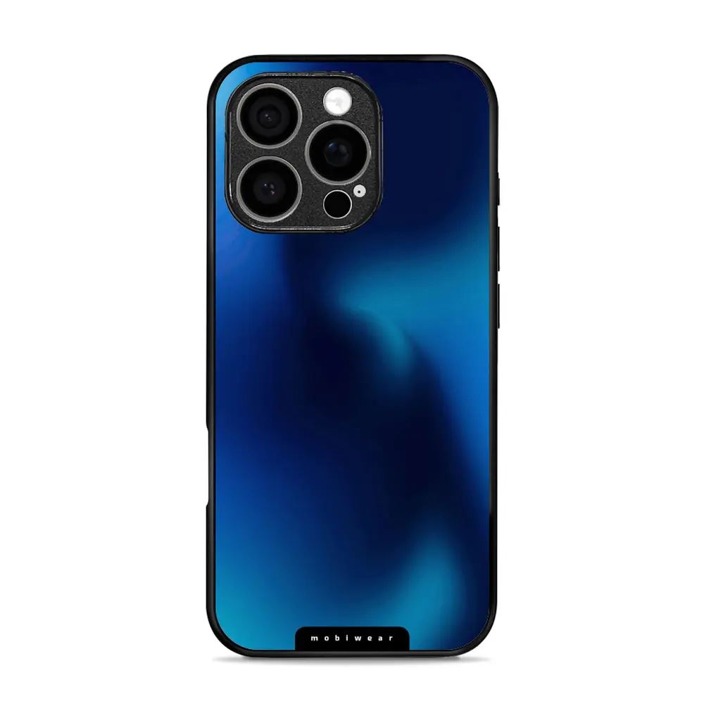 Lesklý kryt Mobiwear Glossy - Apple iPhone 16 Pro - G068G Modrý odstín