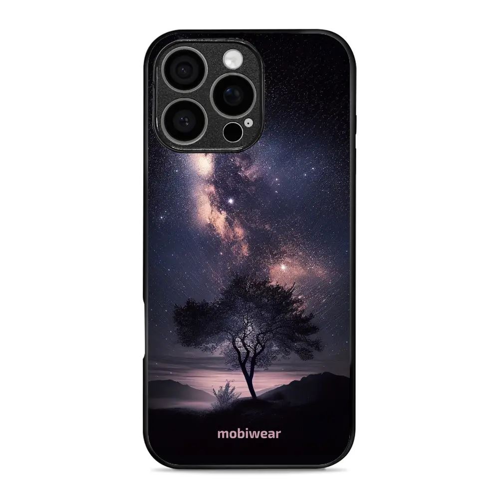 Lesklý kryt Mobiwear Glossy - Apple iPhone 16 Pro Max - G005G Strom s galaxií