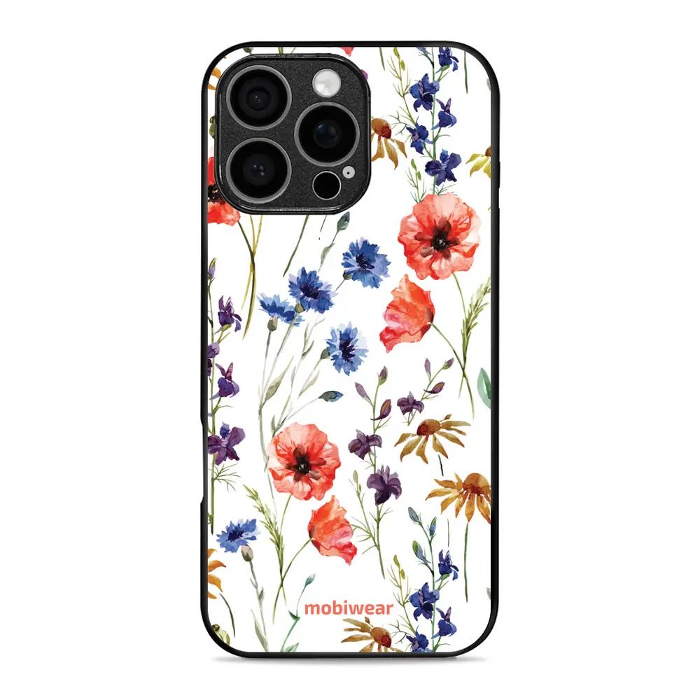 Lesklý kryt Mobiwear Glossy - Apple iPhone 16 Pro Max - G032G - Luční kvítí