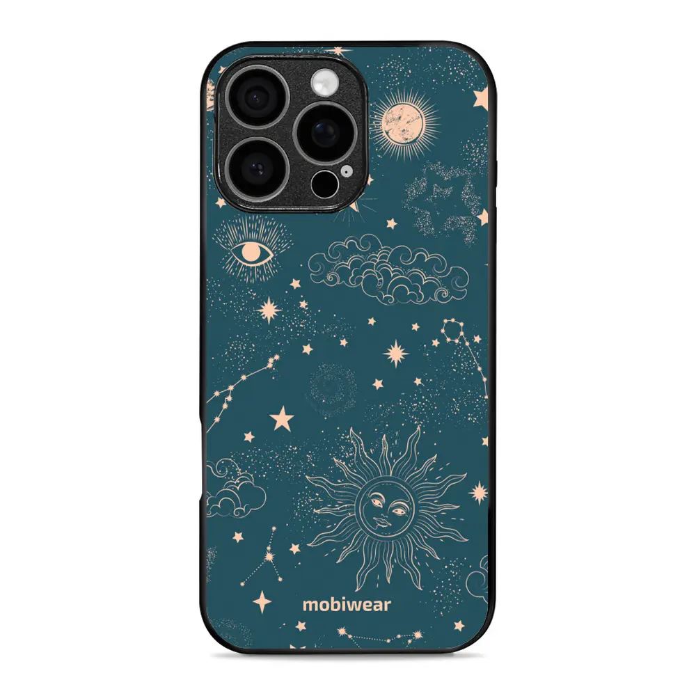 Lesklý kryt Mobiwear Glossy - Apple iPhone 16 Pro Max - G047G - Magický vesmír
