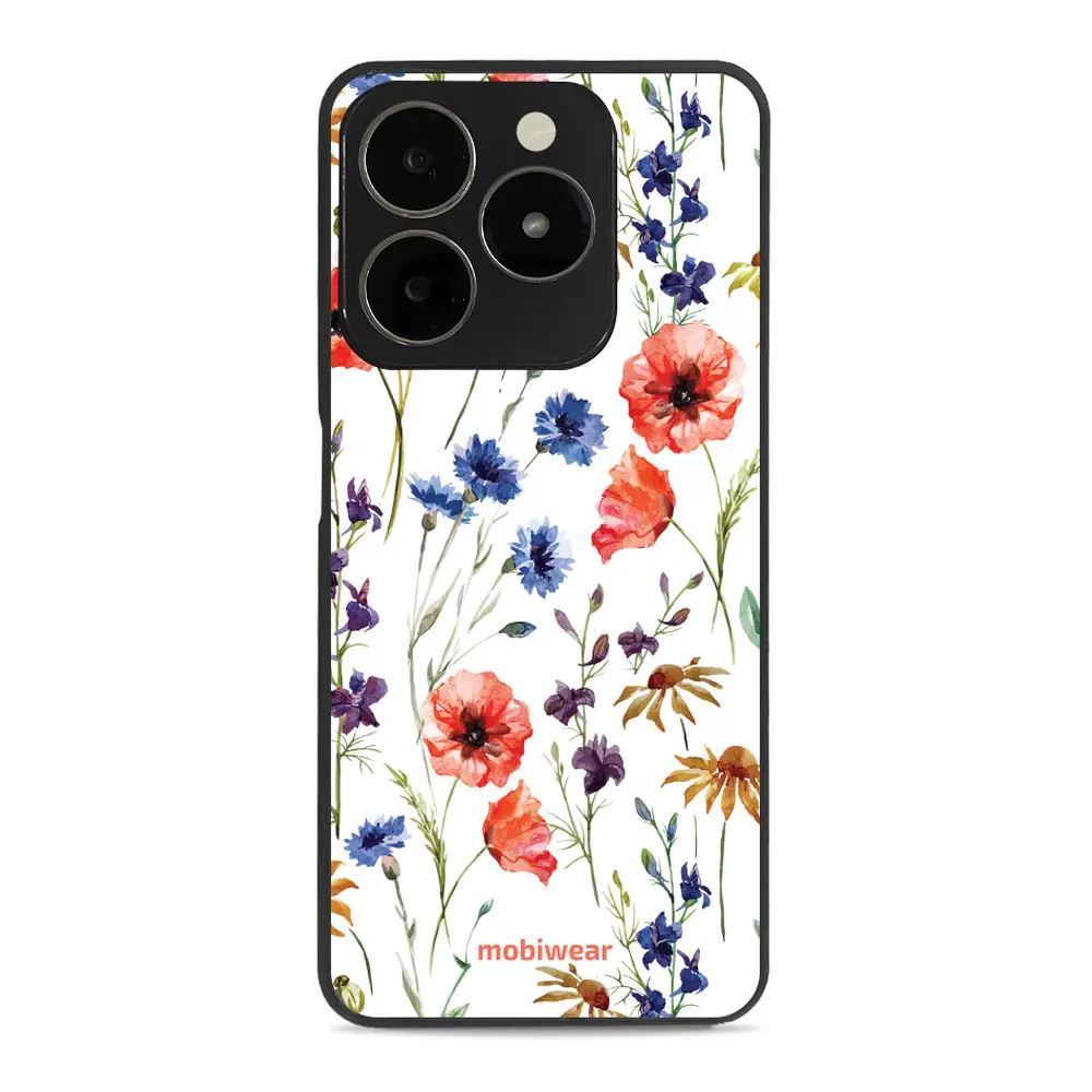 Lesklý kryt Mobiwear Glossy - Realme C63 - G032G - Luční kvítí