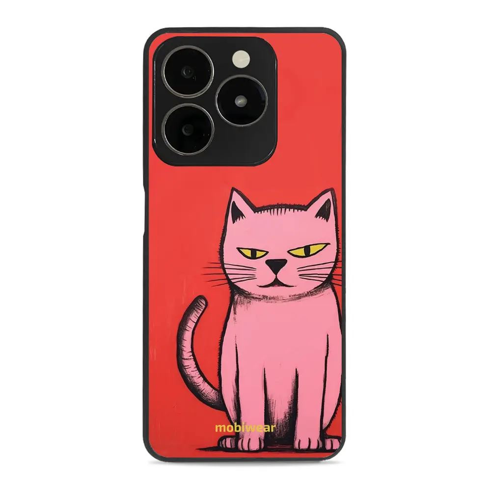 Lesklý kryt Mobiwear Glossy - Realme C63 - G054G Kocourek