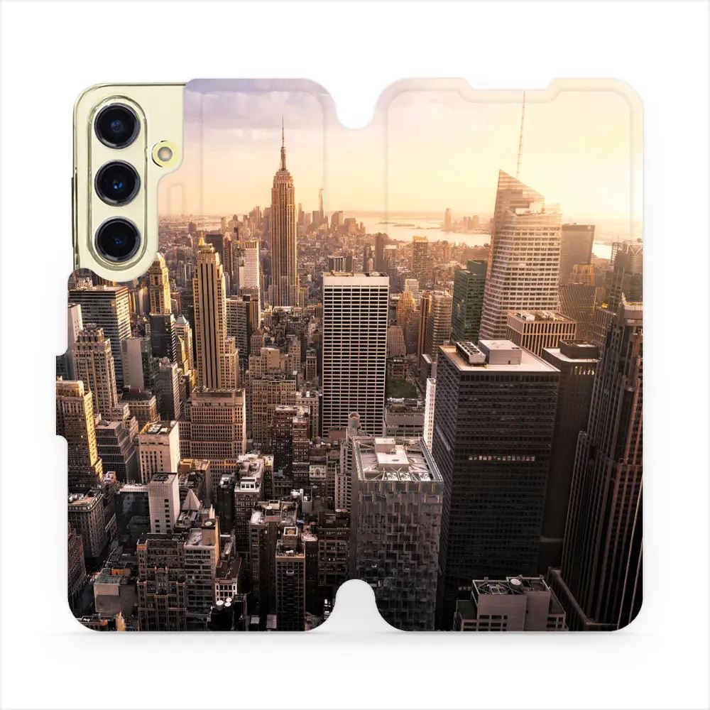 Flipové pouzdro Mobiwear - Samsung Galaxy S24 FE - M138P New York