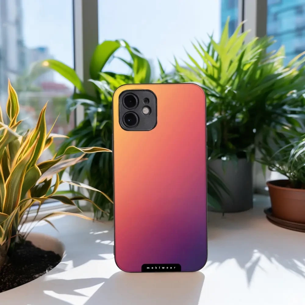 Lesklý kryt Mobiwear Glossy - Xiaomi 14 - G066G Oranžový odstín - VÝPRODEJ