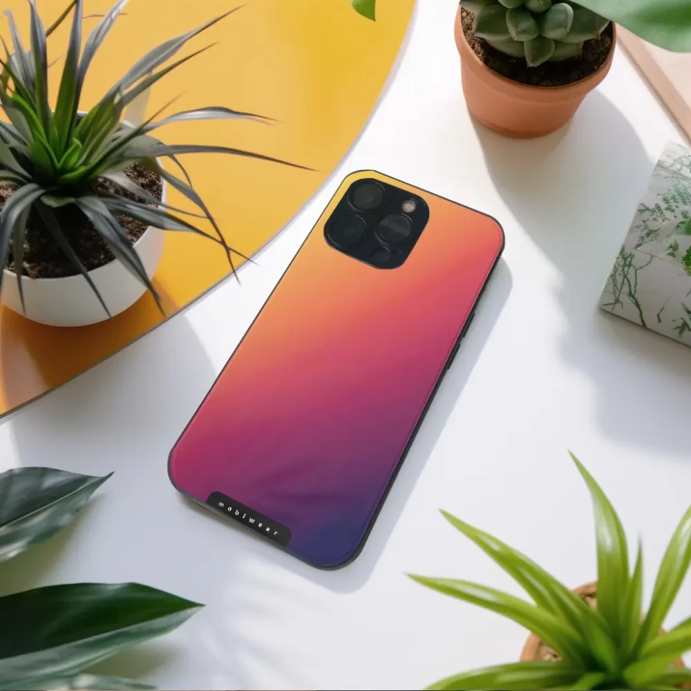 Lesklý kryt Mobiwear Glossy - Xiaomi 14 - G066G Oranžový odstín - VÝPRODEJ