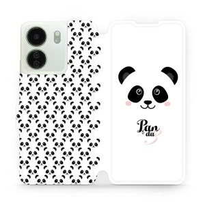 Flipové pouzdro Mobiwear - Xiaomi Redmi 13C - M030P Panda Amálka