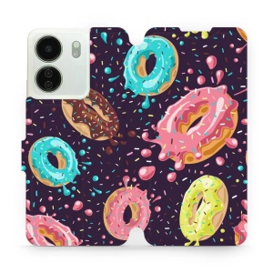Flipové pouzdro Mobiwear - Xiaomi Redmi 13C - VP19S Donutky