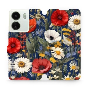 Flipové pouzdro Mobiwear - Xiaomi Redmi 13C - VP46S Temná louka