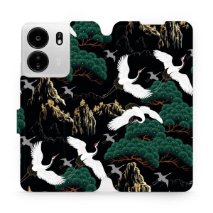 Flipové pouzdro Mobiwear - Xiaomi Poco C65 - VP16S Jeřábi