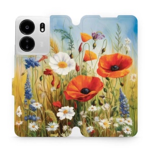 Flipové pouzdro Mobiwear - Xiaomi Poco C65 - VP43S Letní louka