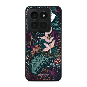 Lesklý kryt Mobiwear Glossy - Xiaomi 14 Pro - G043G - Temná flóra