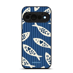 Lesklý kryt na mobil Google Pixel 11 Pro - Mobiwear Glossy GP89G, rybky