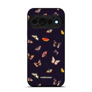 Lesklý kryt na mobil Google Pixel 11 Pro - Mobiwear Glossy GP78G, barevní motýlci