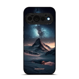 Lesklý kryt na mobil Google Pixel 11 Pro - Mobiwear Glossy G006G, hora s hvězdnou oblohou
