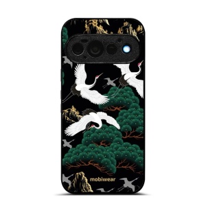 Lesklý kryt na mobil Google Pixel 11 Pro - Mobiwear Glossy G042G, jeřábi