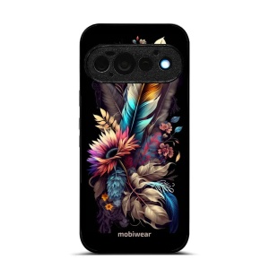 Lesklý kryt na mobil Google Pixel 11 Pro - Mobiwear Glossy G011G, kytice s pírkem