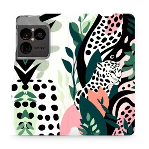 Flip pouzdro na mobil Sony Xperia 1 VIII - Mobiwear VP53S, levhart