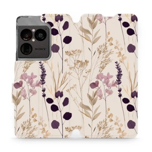 Flip pouzdro na mobil Sony Xperia 1 VIII - Mobiwear VB11S, sušená levandule