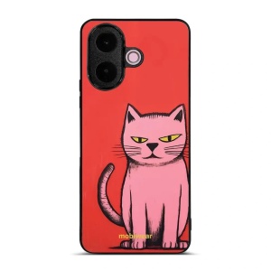 Lesklý kryt na mobil Vivo V70 Lite - Mobiwear Glossy G054G, kocourek
