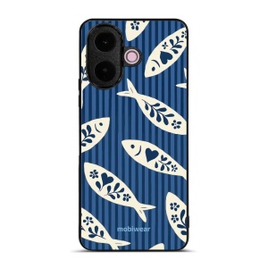 Lesklý kryt na mobil Vivo V70 Lite - Mobiwear Glossy GP89G, rybky