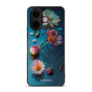 Lesklý kryt na mobil Vivo V70 Lite - Mobiwear Glossy G013G, květy na hladině