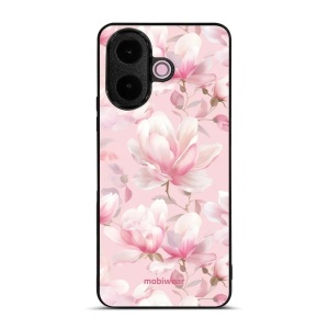 Lesklý kryt na mobil Vivo V70 Lite - Mobiwear Glossy GB18G, magnolie v pudrově růžové