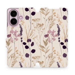 Flip pouzdro na mobil Vivo V70 Lite - Mobiwear VB11S, sušená levandule