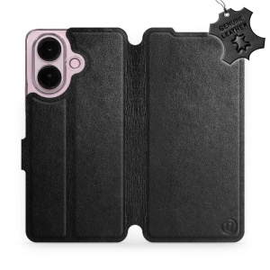 Kožené flip pouzdro na mobil Vivo V70 Lite - Mobiwear - černé