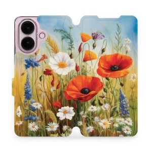 Flip pouzdro na mobil Vivo V70 Lite - Mobiwear VP43S, letní louka