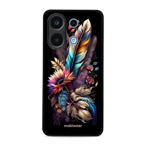 Lesklý kryt Mobiwear Glossy - Xiaomi Redmi Note 13 4G - G011G Kytice s pírkem