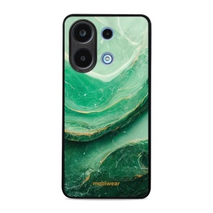 Lesklý kryt Mobiwear Glossy - Xiaomi Redmi Note 13 4G - G023G - Zelený mramor