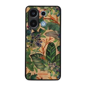 Lesklý kryt Mobiwear Glossy - Xiaomi Redmi Note 13 4G - G036G - Sukulenty