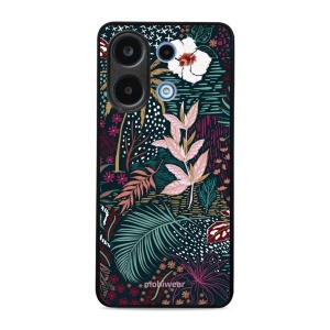 Lesklý kryt Mobiwear Glossy - Xiaomi Redmi Note 13 4G - G043G - Temná flóra