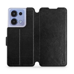 Flipové pouzdro Mobiwear - Xiaomi Redmi Note 13 4G - Černé a šedé