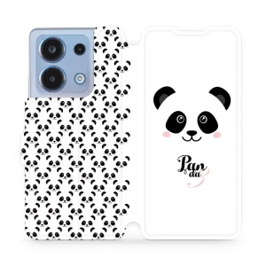 Flipové pouzdro Mobiwear - Xiaomi Redmi Note 13 4G - M030P Panda Amálka