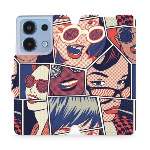Flipové pouzdro Mobiwear - Xiaomi Redmi Note 13 4G - VP18P Komiks