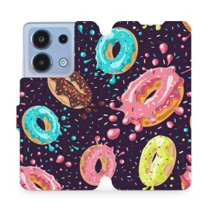 Flipové pouzdro Mobiwear - Xiaomi Redmi Note 13 4G - VP19S Donutky