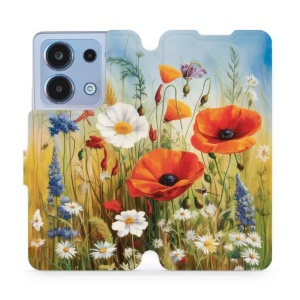 Flipové pouzdro Mobiwear - Xiaomi Redmi Note 13 4G - VP43S Letní louka