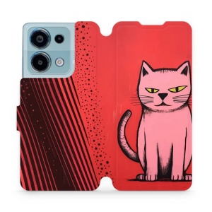 Flipové pouzdro Mobiwear - Xiaomi Redmi Note 13 Pro 4G / Poco M6 Pro 4G - VP54S Kocourek