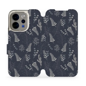 Flip pouzdro na mobil Vivo V70 5G - Mobiwear VP15S, kapradiny