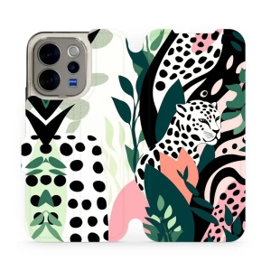 Flip pouzdro na mobil Vivo V70 5G - Mobiwear VP53S, levhart