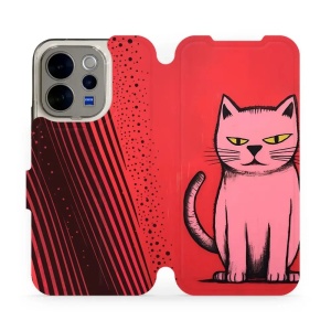 Flip pouzdro na mobil Vivo V70 5G - Mobiwear VP54S, kocourek