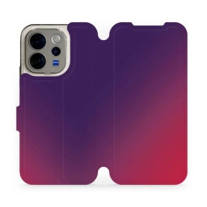 Flip pouzdro na mobil Vivo V70 5G - Mobiwear VP67S, fialový a růžový odstín