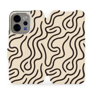 Flip pouzdro na mobil Vivo V70 5G - Mobiwear VA60S, linky