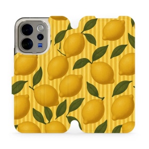 Flip pouzdro na mobil Vivo V70 5G - Mobiwear VP81S, citrony