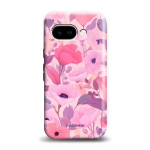 Odolný kryt na mobil Google Pixel 10a - Mobiwear Elite Pro EP74E, růžové květy snů