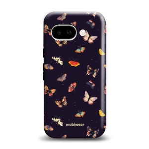 Odolný kryt na mobil Google Pixel 10a - Mobiwear Elite Pro EP78E, barevní motýlci
