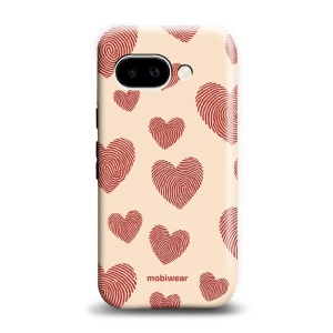 Odolný kryt na mobil Google Pixel 10a - Mobiwear Elite Pro EP93E, otisk srdce