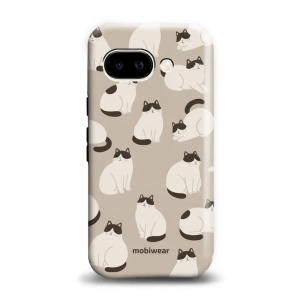 Odolný kryt na mobil Google Pixel 10a - Mobiwear Elite Pro E160E, kočičáci