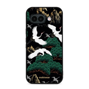Lesklý kryt na mobil Google Pixel 10a - Mobiwear Glossy G042G, jeřábi